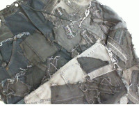 Men's jeans with patches, handmade Men's jeans with patches, handmade