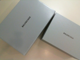 Set of 2 empty boxes from under the