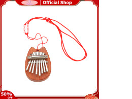 TEQIN toy new 8 Key Kalimba Music Instrument Mini Keyboard Wooden 