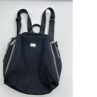 Women's black backpack