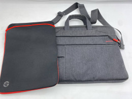Gray laptop bag Gray laptop bag