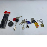Set of 6 keychain