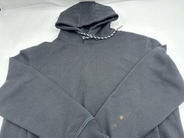 Gray hooded sweatshirt 