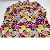 Women's long-sleeved patterned shirt