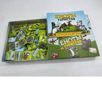 Raccoon vs. Tourist" board game