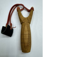 Wooden slingshot