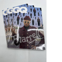 Set of 3  Magazine GQ  Pharrell 