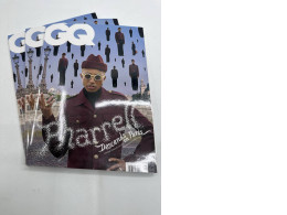 Set of 3 Magazine GQ Pharrell Set of 3 Magazine GQ Pharrell