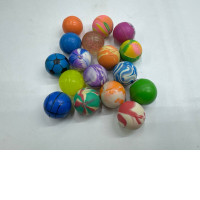 Set of 17 Bouncing rubber ball