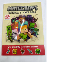 Minecraft Survival Sticker Book