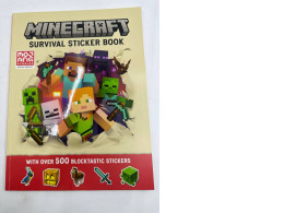 Minecraft Survival Sticker Book