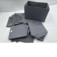 Set of 4 Foldable square storage box Set of 4 Foldable square storage box