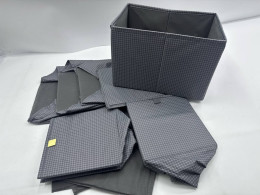 Set of 4 Foldable square storage box