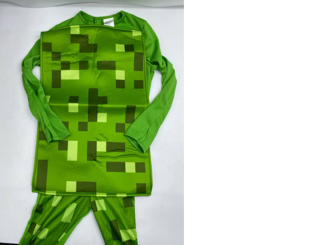 Green mascot costume Green mascot costume