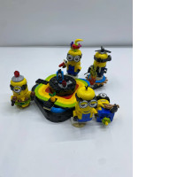 Set of 6 Lego Minions Set of 6 Lego Minions