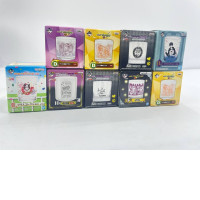 Set of anime drinking glasses