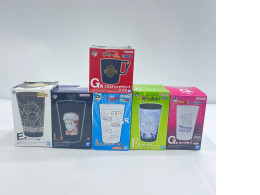 Set of anime plastic cups Set of anime plastic cups