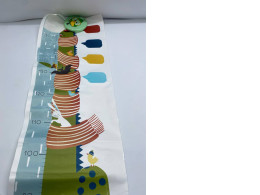 Hand-drawn height meter set for children