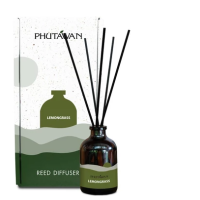 1 set of Two pack 100 ml Reed Diffuser Lemongrass