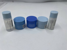 1 set LANEIGE facial skincare sample set (moisturizing cream, emulsion, toner, sleeping mask)