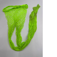 Green fishnet stockings