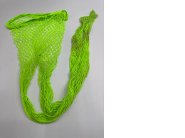 Green fishnet stockings