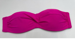 Women's dark pink tube top