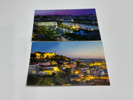 Set of 2 Postcard 