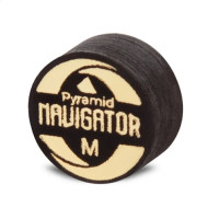 Set of Billiards Tip Navigator Pyramid Black 13mm Ultra Medium Set of Billiards Tip Navigator Pyramid Black 13mm Ultra Medium