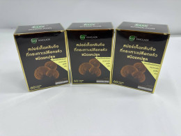Set of 3 Khaolaor Cracked Shell Lingzhi Spores Capsule 30 Capsule/Box