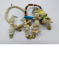 Set of 6 Pet bird toys