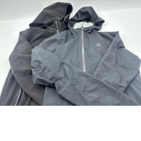Set of 2 Long-sleeved hooded windbreaker