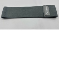 Gray exercise waist belt