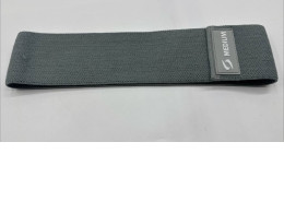 Gray exercise waist belt