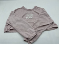 Women's pink long-sleeved round neck shirt Women's pink long-sleeved round neck shirt