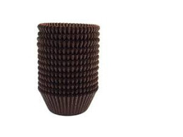 Set of Plain solid color cake baking paper. Brown baking sheet. Set of Plain solid color cake baking paper. Brown baking sheet.