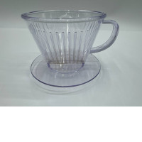 Plastic coffee filter