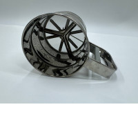 Handheld flour sieve made of stainless steel