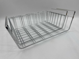 Stainless steel woven basket