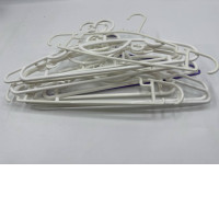 Set of 11 plastic hangers