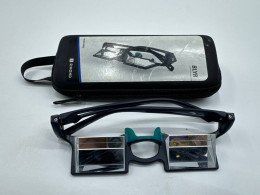 Horizontal reading glasses, 