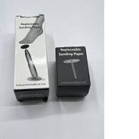 Set of 2 Sandpaper sheets, sandpaper sanding equipment, electric sandpaper and sanding heads