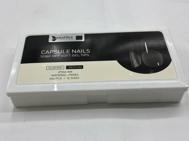 Beautilux capsule nails soak off gel tips jp552-am Beautilux capsule nails soak off gel tips jp552-am
