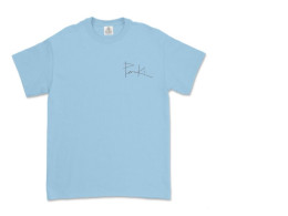 Mens Sky Blue Signature T-Shirt
