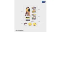 AOUBOOM CUSTOMIZABLE ACRYLIC KEYCHAIN