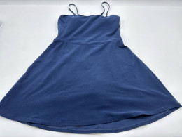 Blue one-shoulder short dress Blue one-shoulder short dress
