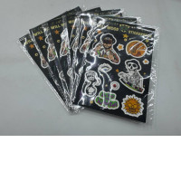 Set of stickers
