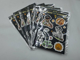 Set of stickers