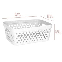 Glad Plastic Storage Basket