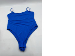 Women's blue bodysuit